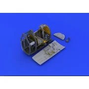 Spitfire Mk.VIII cockpit for Eduard, 1/48 - Eduard Accessories 648199