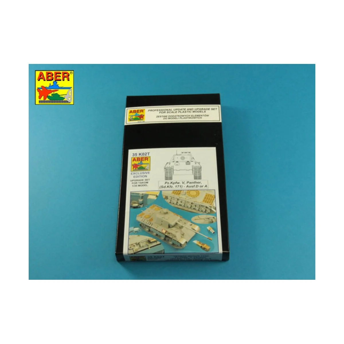 Pz.Kpfw. V Ausf.D & A ( i.Kfz.171) Panther (Takom), 1/35 - Aber Mod...