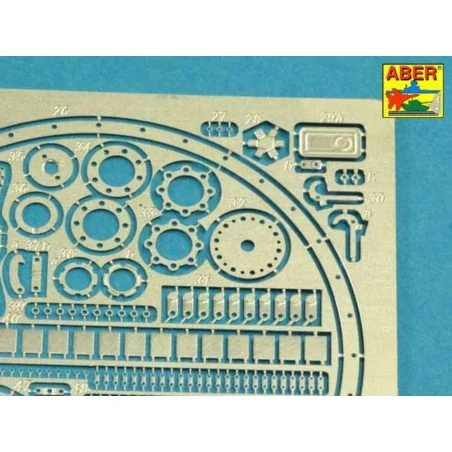 Pz.Kpfw. V Ausf.D&A (Sd.Kfz. 171) Panther, 1/35 - Aber Models 35 K02