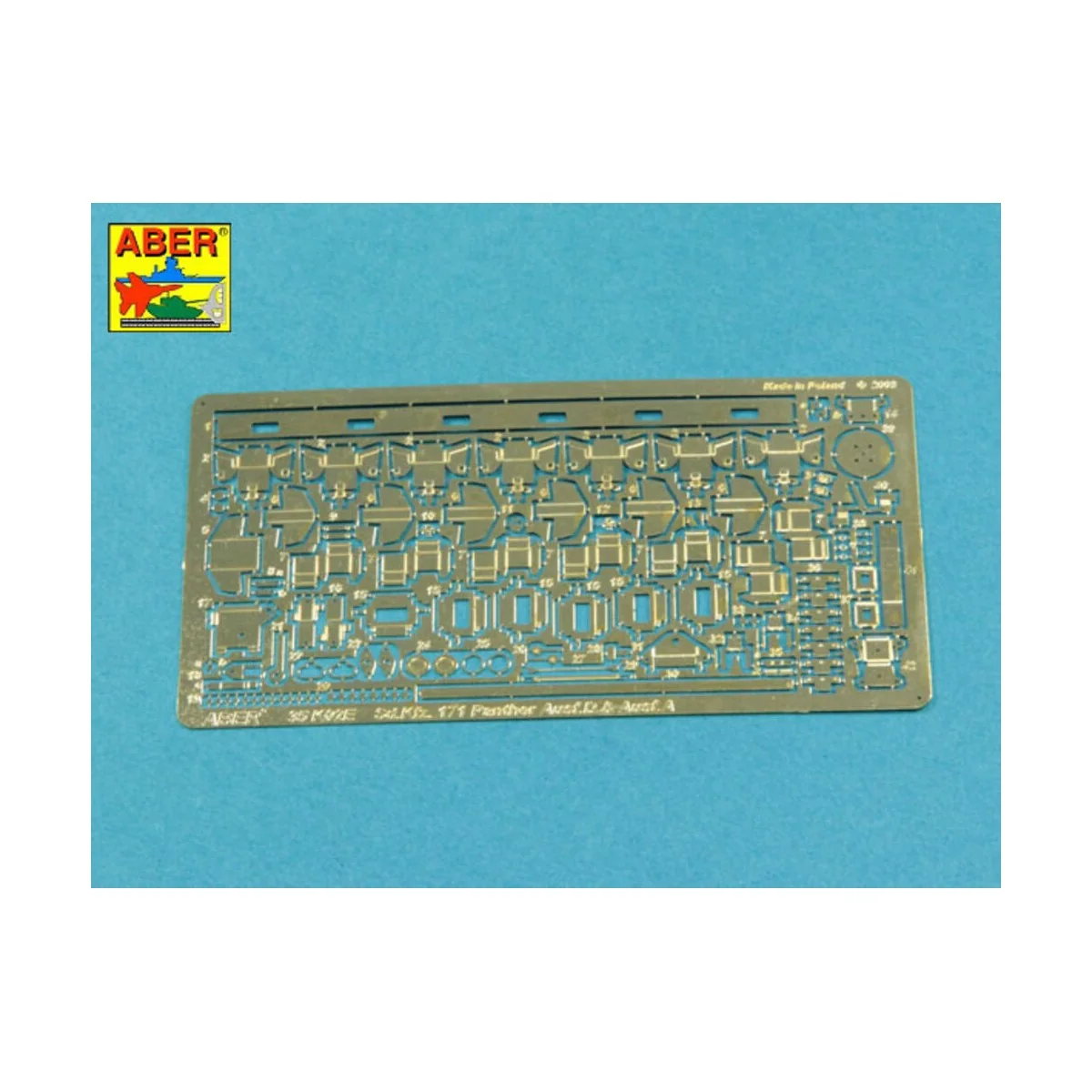 Pz.Kpfw. V Ausf.D & A ( i.Kfz.171) Panther (Takom), 1/35 - Aber Mod...