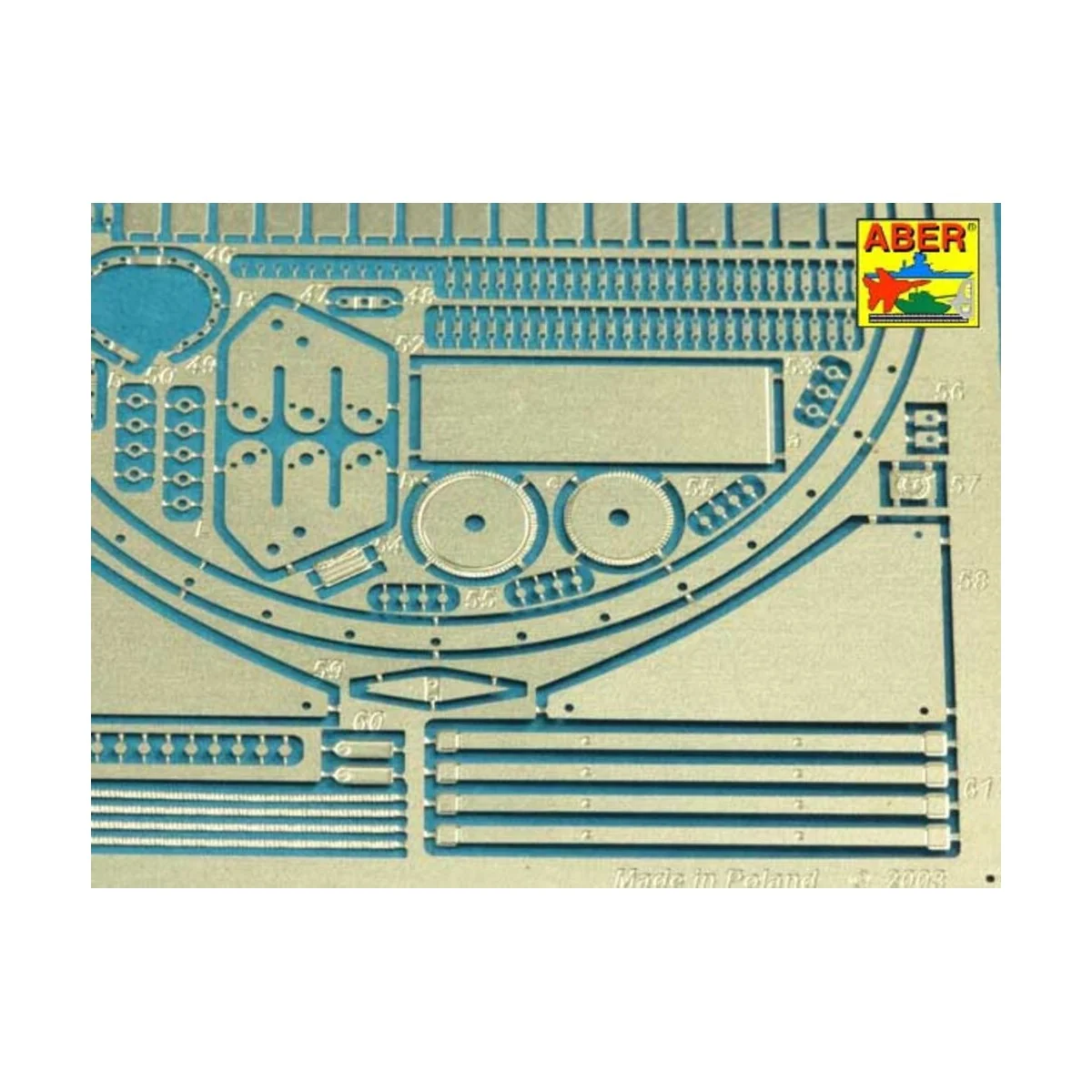 Pz.Kpfw. V Ausf.D & A (Sd.Kfz.171) Panther, 1/35 - Aber Models 35 K02M