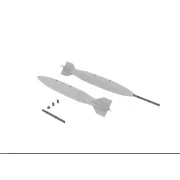 Mk.84 bombs, 1/48 - Eduard Accessories 648212