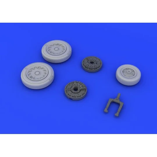 A-4E/F wheels for Eduard/Hasegawa, 1/48 - Eduard Accessories 648214