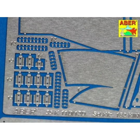 King Tiger Henschel, 1/35 - Aber Models 35 K12