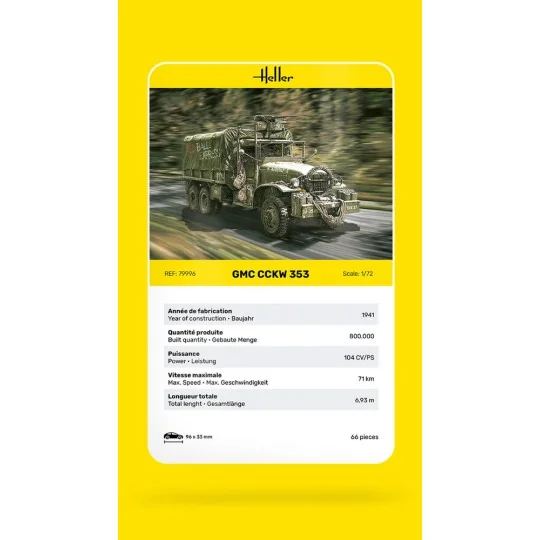 GMC CCKW 353 - Heller 79996
