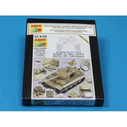 Tiger I-Late version, 1/35 - Aber Models 35 K20