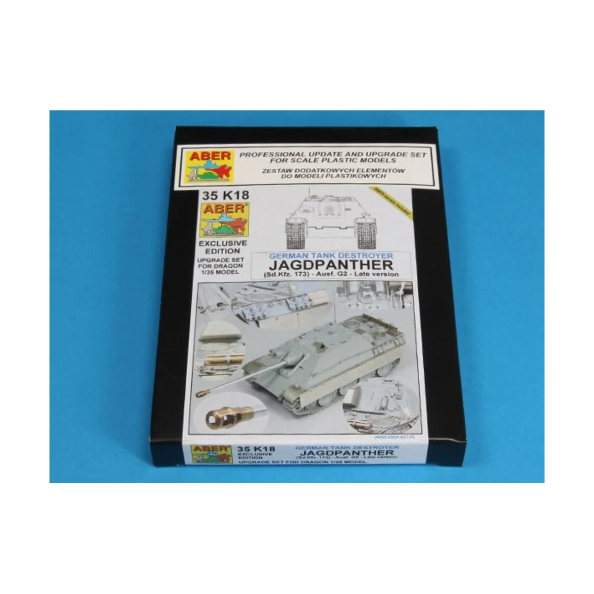 Jagdpanther-late/final version, 1/35 - Aber Models 35 K18