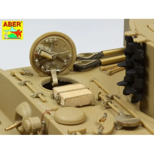 Tiger I-Late version, 1/35 - Aber Models 35 K20