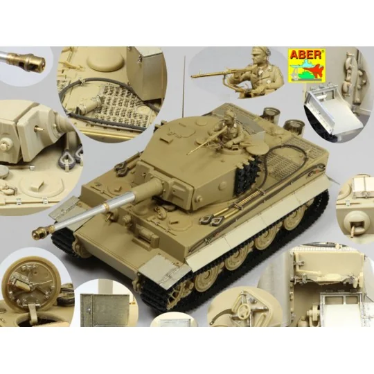 Tiger I-Late version, 1/35 - Aber Models 35 K20