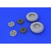 Hurricane Mk.I wheels for Airfix - Eduard Accessories 648229