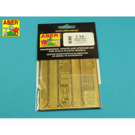 7 TP (Polish Tank - twinturet), 1/35 - Aber Models 35002