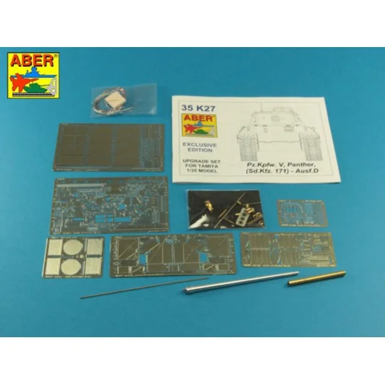 Pz.Kpfw. V Ausf.D ( i.Kfz.171) Panther, 1/35 - Aber Models 35 K27