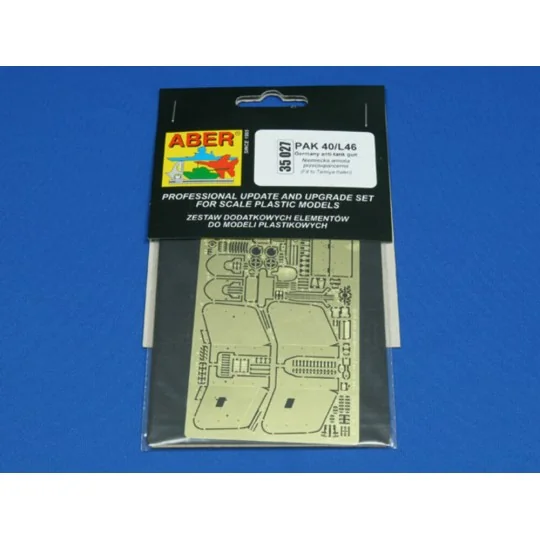 Pak.40(Germany anti-tank gun), 1/35 - Aber Models 35027