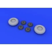 JU 88A wheels early for ICM - Eduard Accessories 648244