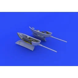 Bf 109 cannon pods for Eduard, 1/48 - Eduard Accessories 648246