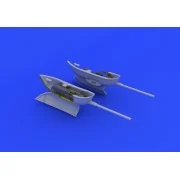 Bf 109 cannon pods for Eduard - Eduard Accessories 648246