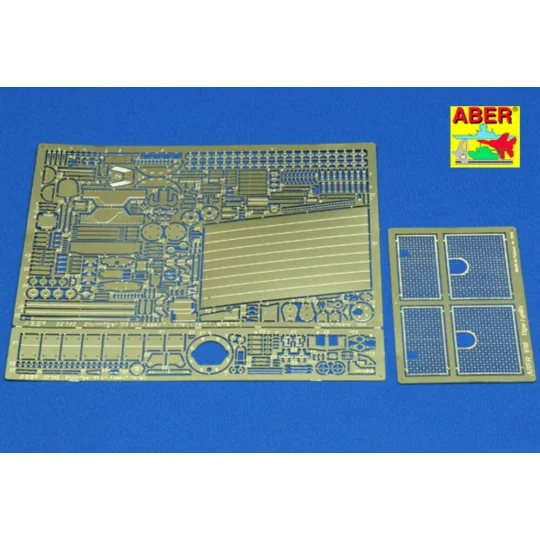 Sturmtiger (part 1-exterior), 1/35 - Aber Models 35043