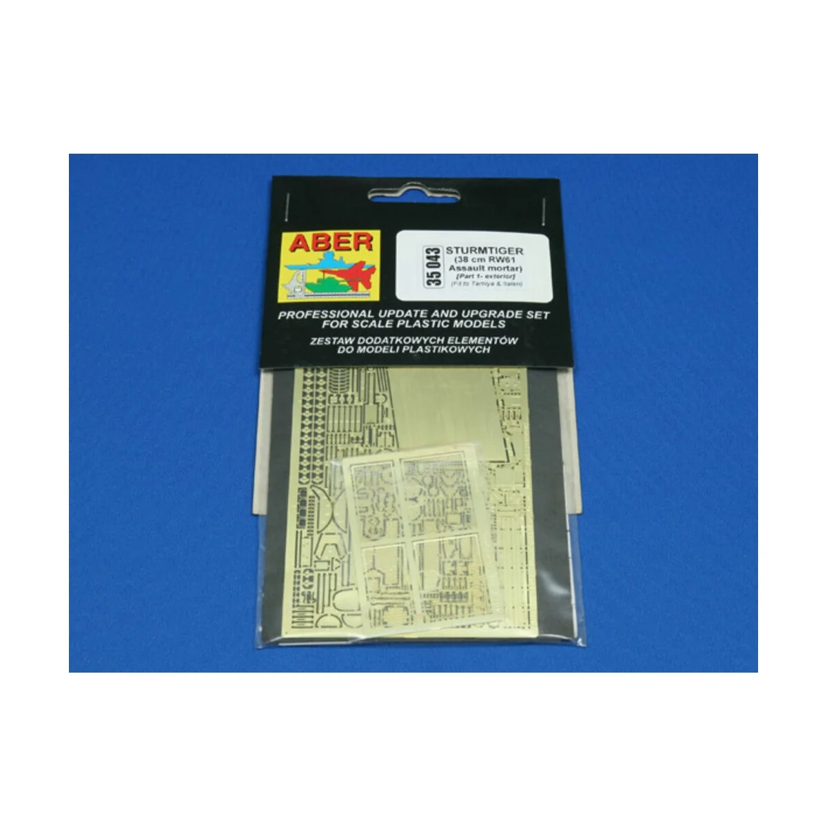 Sturmtiger (part 1-exterior), 1/35 - Aber Models 35043