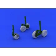 MiG-31 wheels for AMK, 1/48 - Eduard Accessories 648248