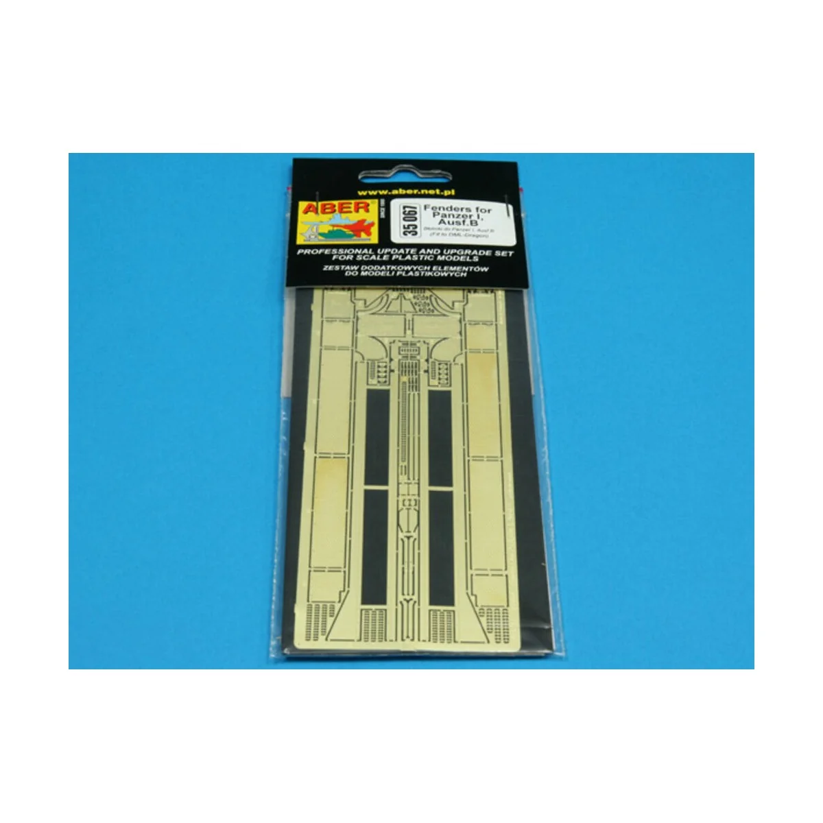 Fenders for Panzer I, Ausf.B, 1/35 - Aber Models 35067