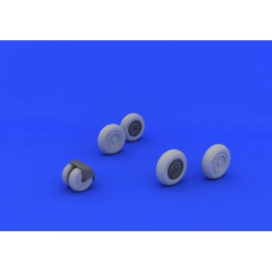 MiG-31 wheels for AMK, 1/48 - Eduard Accessories 648248