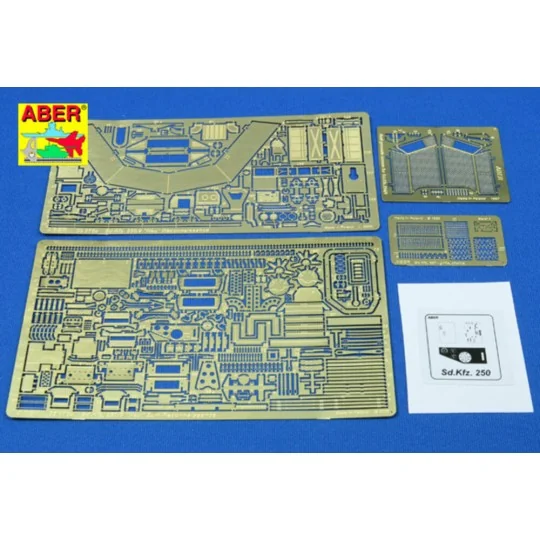 Sd.Kfz.250/8 Neu 2cm Recon, 1/35 - Aber Models 35075