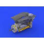 Bf 109G-6 engine &fuselage guns f.Eduard - Eduard Accessories 648250