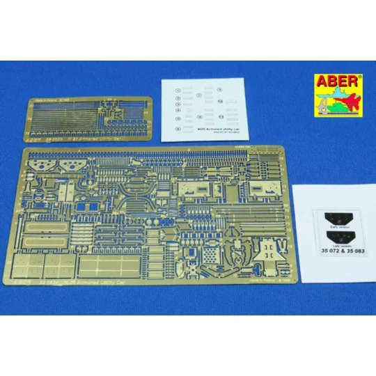 Armoured utility car M 20, 1/35 - Aber Models 35083