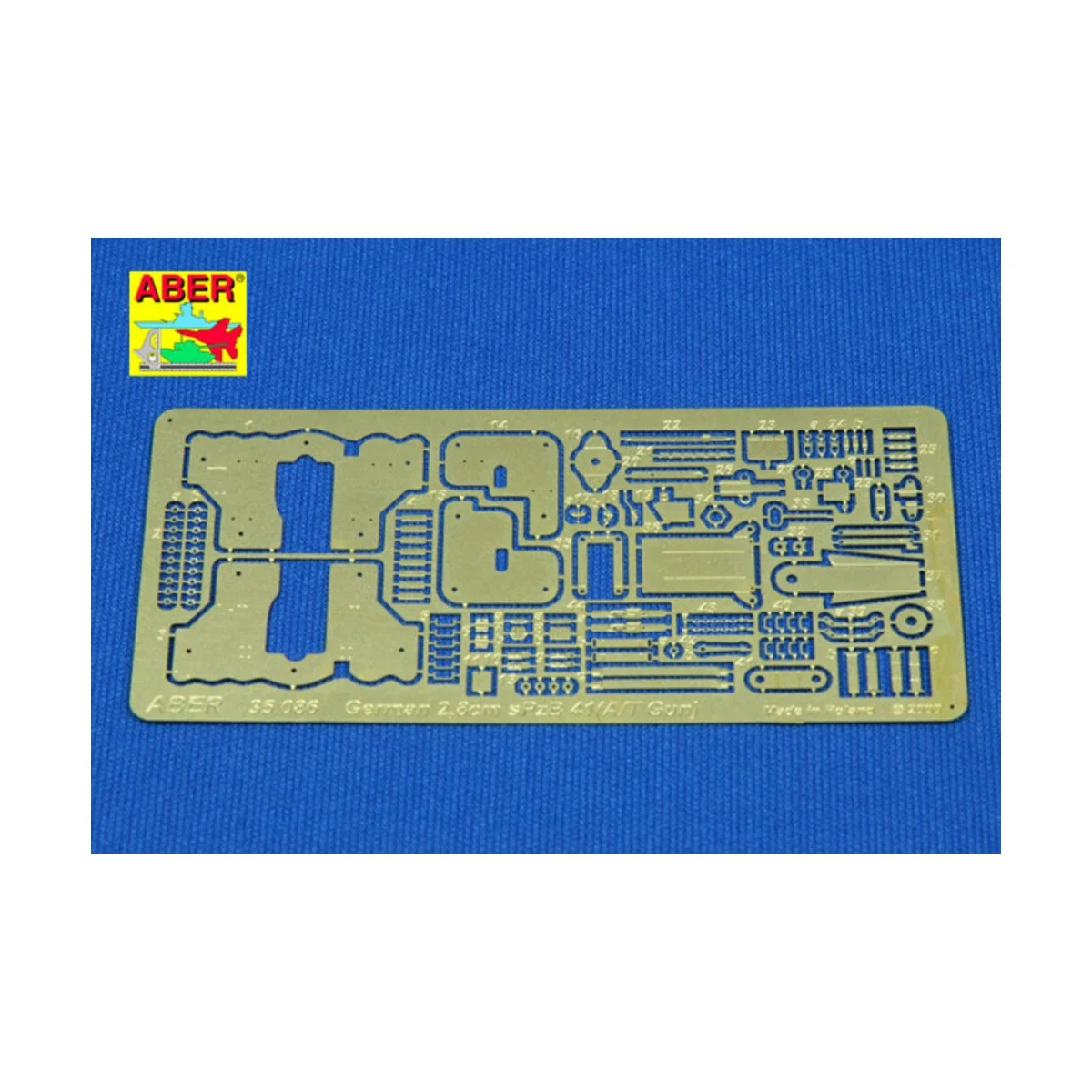 2, 8cm sPzB41(A/T Gun) also for Sd.Kfz.250 and 251, 1/35 - Aber Mod...