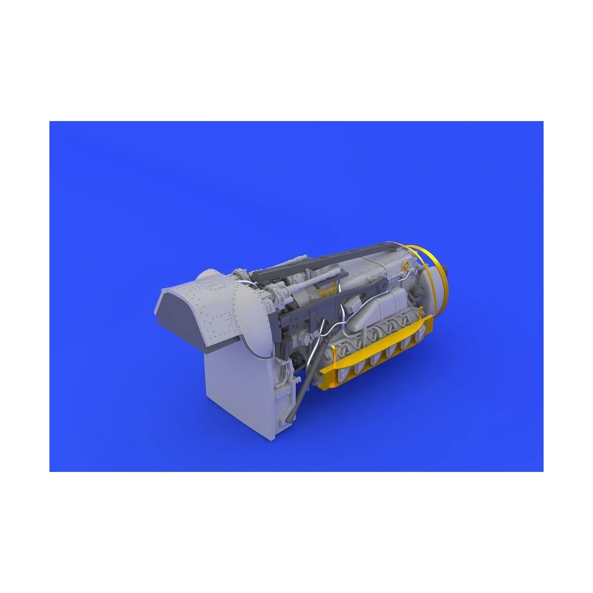 Bf 109G-6 engine &fuselage guns f.Eduard, 1/48 - Eduard Accessories...