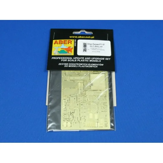 FT-17 Renault - Vol.1-basic set, 1/35 - Aber Models 35087