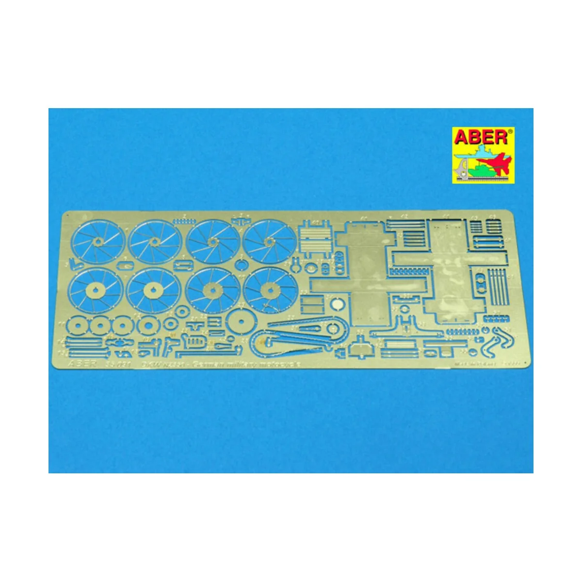 DKW German military motorcycle, 1/35 - Aber Models 35091