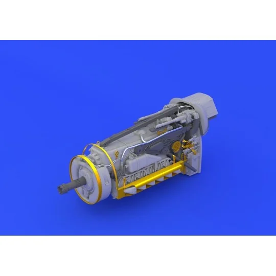 Bf 109G-6 engine &fuselage guns f.Eduard - Eduard Accessories 648250