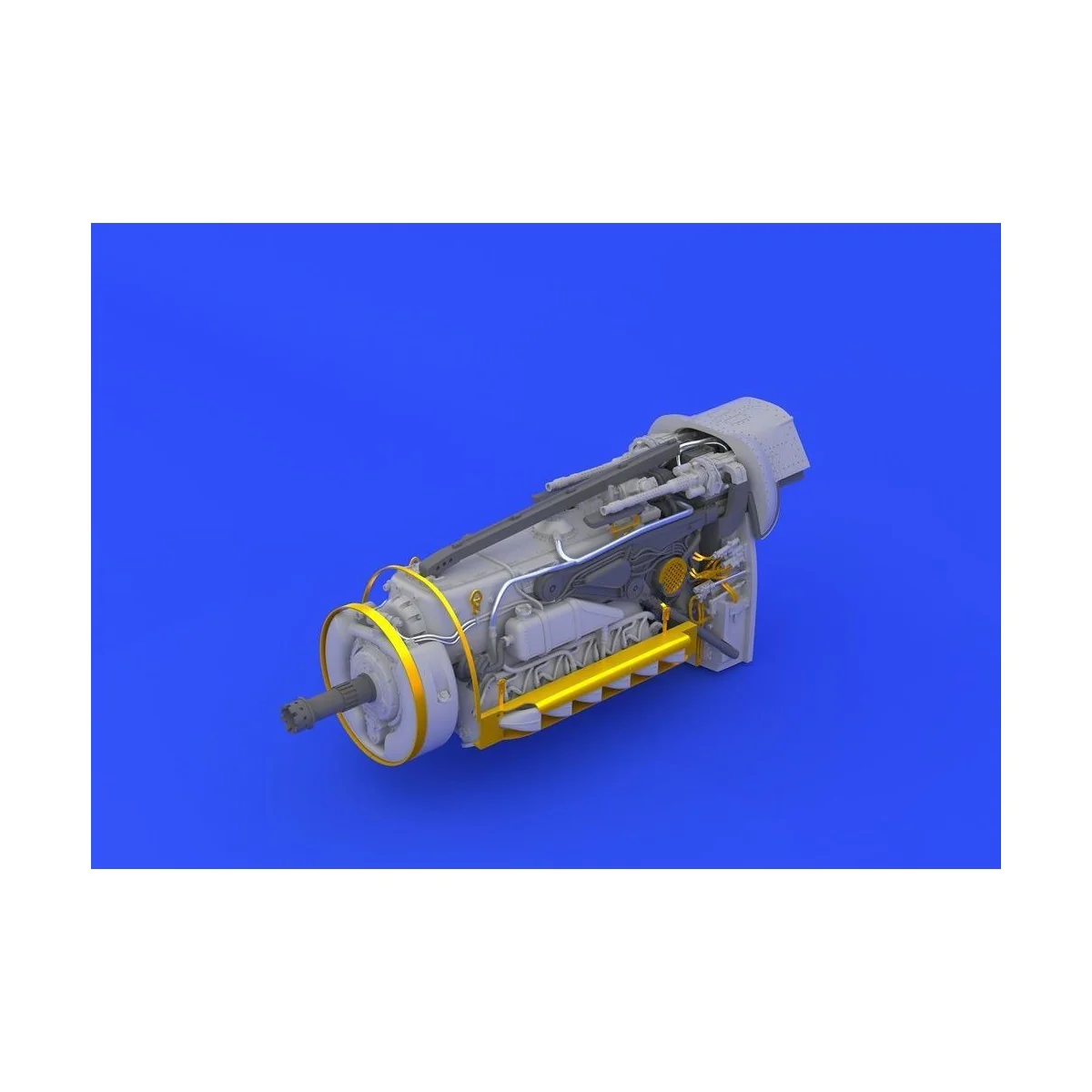 Bf 109G-6 engine &fuselage guns f.Eduard - Eduard Accessories 648250