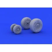 F-4J wheels for Academy - Eduard Accessories 648253