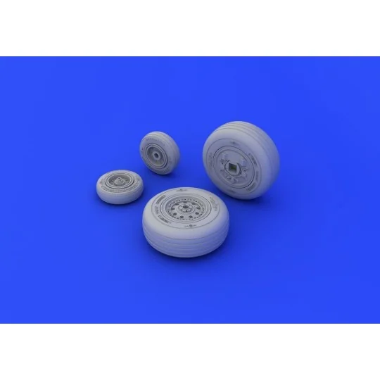 F-4J wheels for Academy, 1/48 - Eduard Accessories 648253