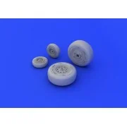 F-4J wheels for Academy, 1/48 - Eduard Accessories 648253