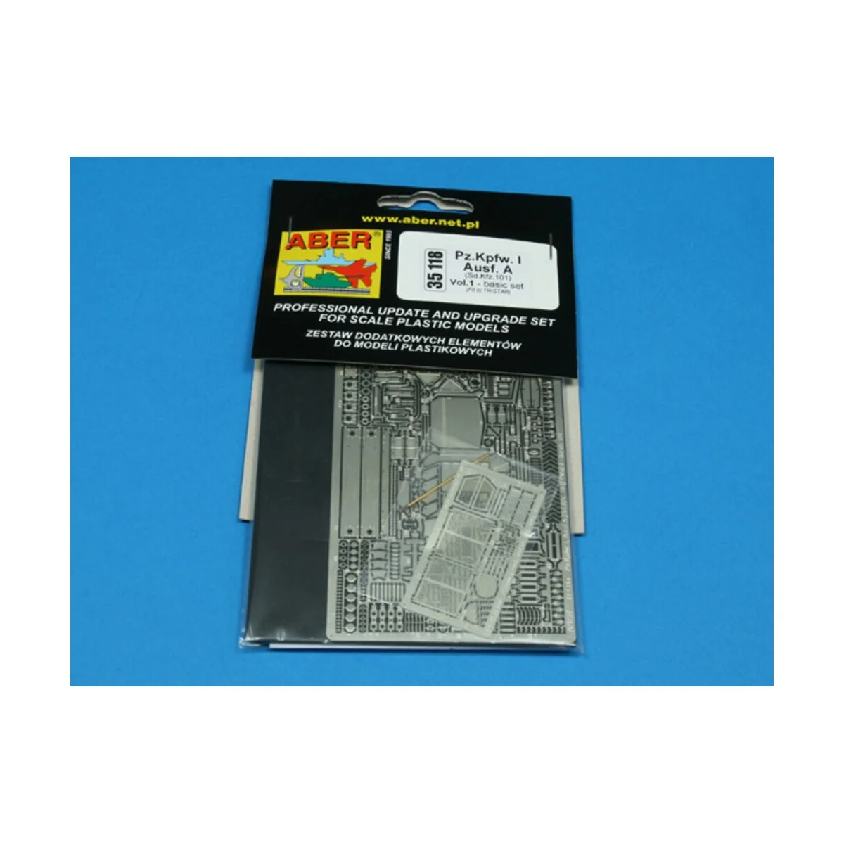 Pz.Kpfw.I, Ausf.A-Vol.1-basic set, 1/35 - Aber Models 35118