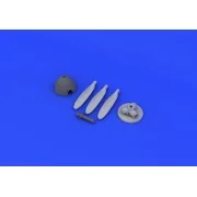 Bf 109G-6 propeller - Eduard Accessories 648255