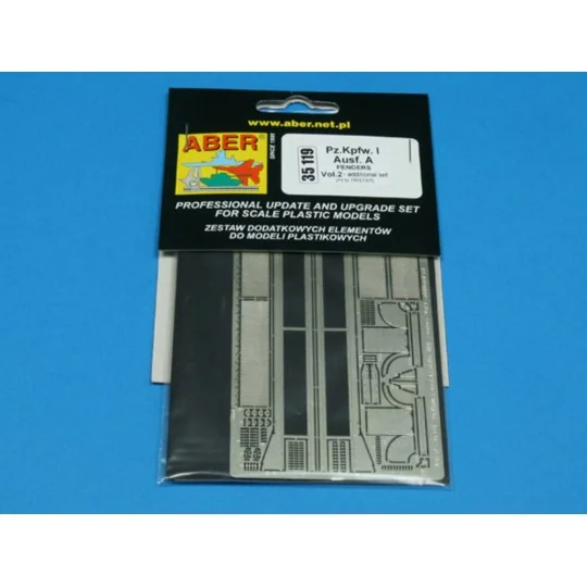 Pz.Kpfw.I Ausf.A-Vol.2-additional set - Fenders, 1/35 - Aber Models...