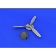 Bf 109G-6 propeller, 1/48 - Eduard Accessories 648255