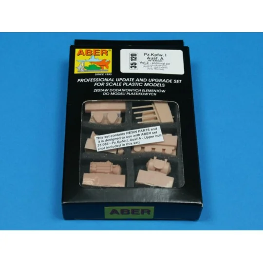 Pz.Kpfw. I Ausf A. -Vol 3 additional set - Interior, 1/35 - Aber Mo...