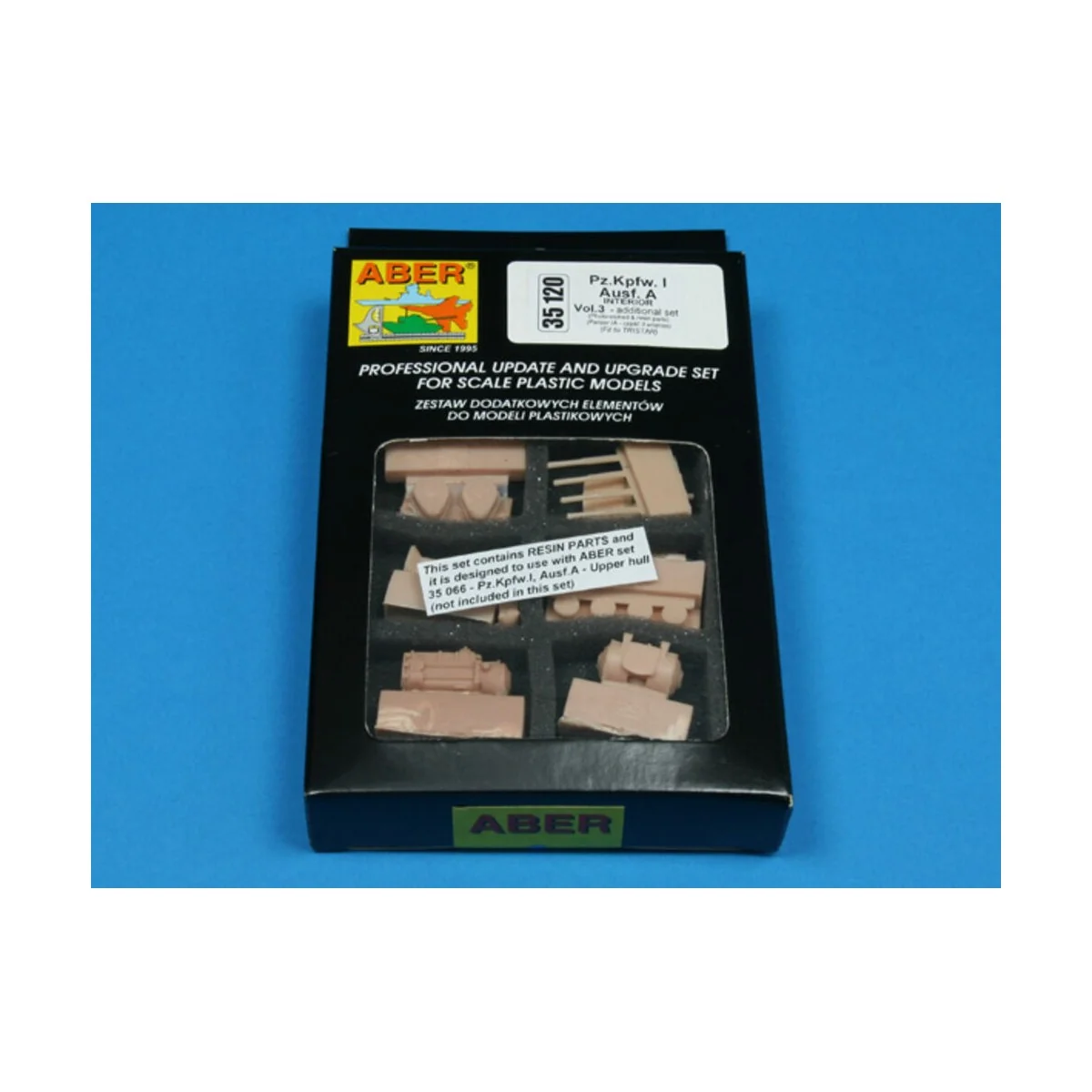 Pz.Kpfw. I Ausf A. -Vol 3 additional set - Interior, 1/35 - Aber Mo...