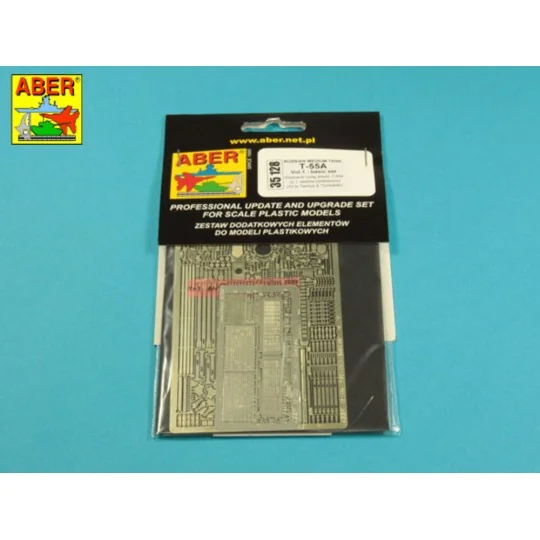 Russian Medium Tank T-55A vol.1 - basic set, 1/35 - Aber Models 35128