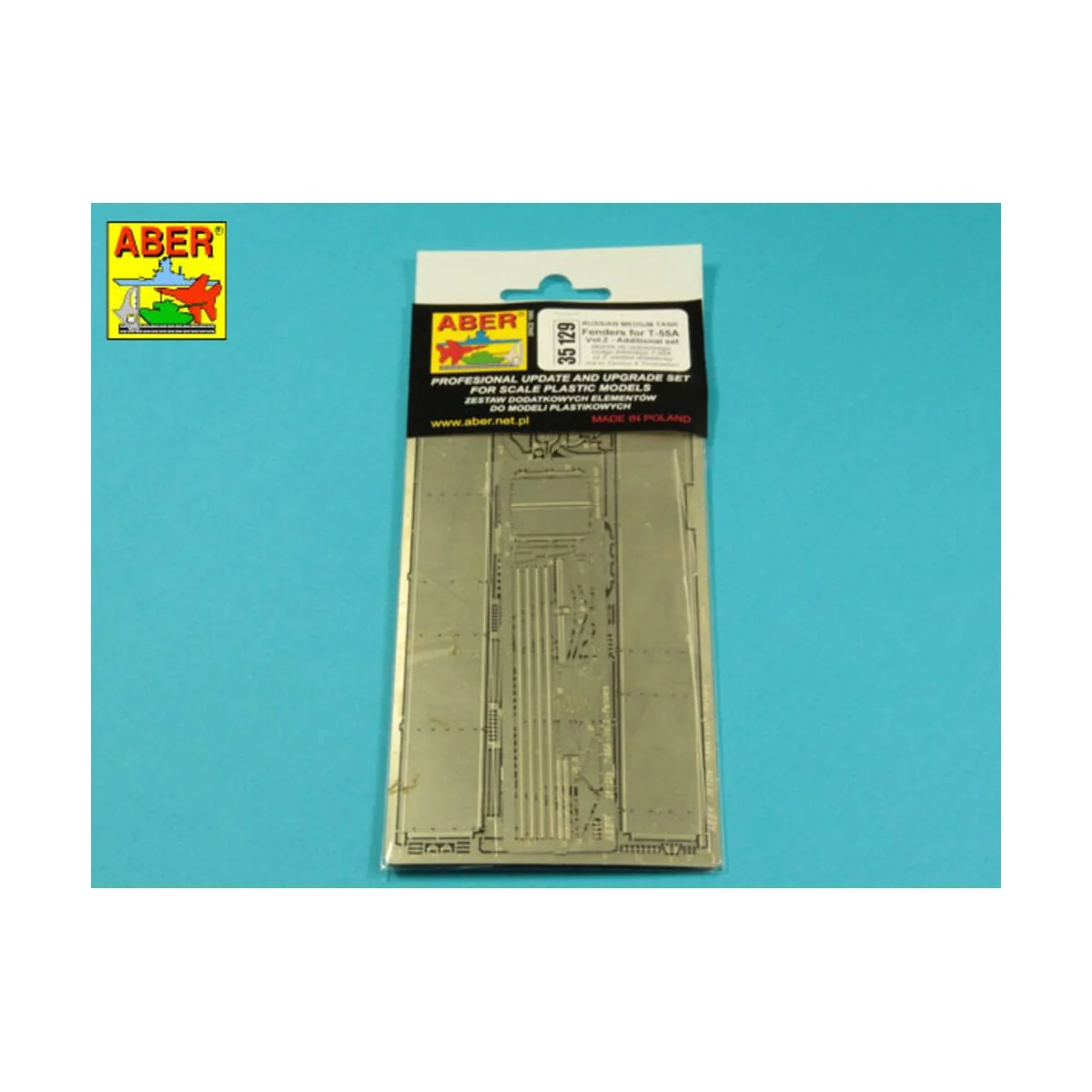 Russian Medium Tank T-55A vol.2 - additional set - Fenders, 1/35 - ...