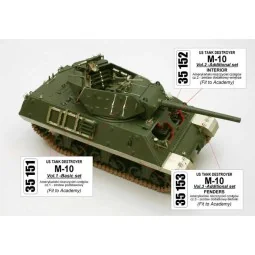US Tank Destroyer M-10 - Vol.1 - basic set, 1/35 - Aber Models 35151 2