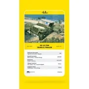 US 1/4 Ton Truck & Trailer, 1/72 - Heller 79997 US 1/4 Ton Truck & Trailer, 1/72 - Heller 79997