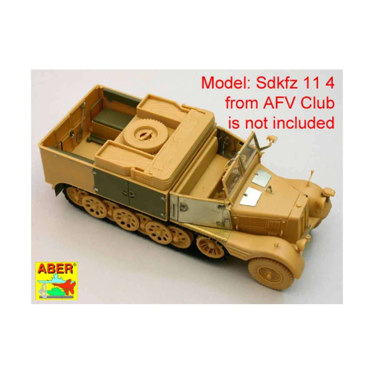 German Nebelkraftwagen Sd.Kfz11/4 vol.1-basic set, 1/35 - Aber Mode...