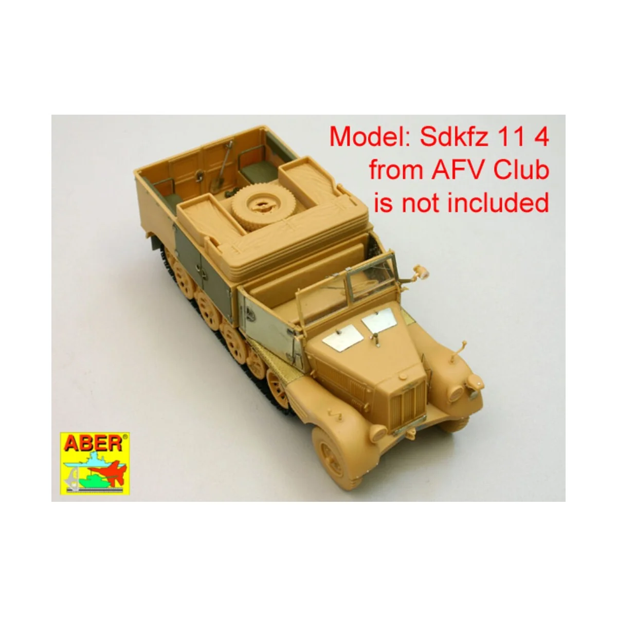 German Nebelkraftwagen Sd.Kfz11/4 vol.1-basic set, 1/35 - Aber Mode...