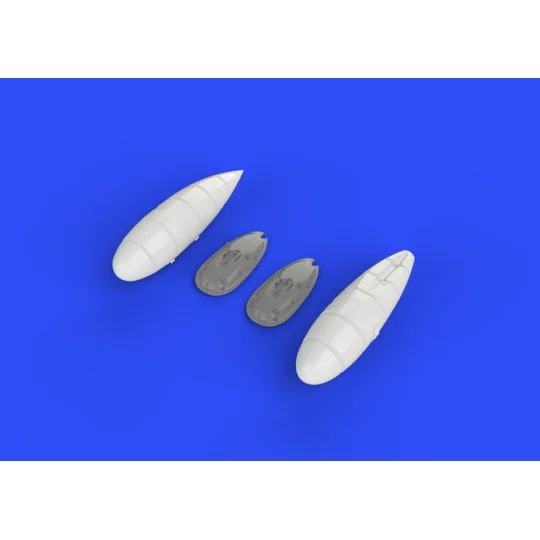 Bf 109G external fuel tanks for Eduard, 1/48 - Eduard Accessories 6...